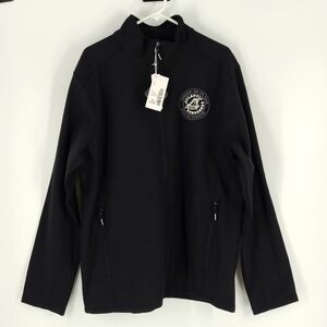 Core365 Size L Black Atlantic Schooners Spring Sports Jacket